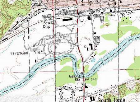 Ionia Fairgrounds - Topo Map (newer photo)